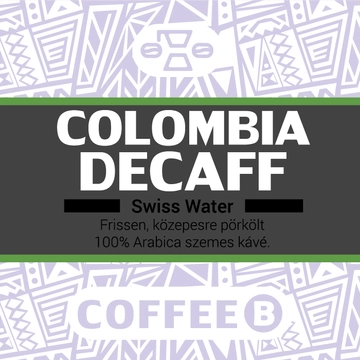 Colombia Koffeinmentes szemes kávé