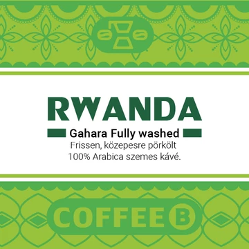 Rwanda Mugina Washed szemes kávé