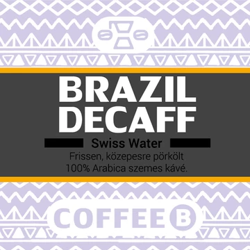 Brazil Koffeinmentes szemes kávé
