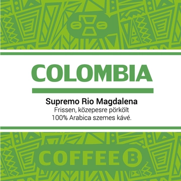 Colombia Supremo Rio Magdalena szemes kávé