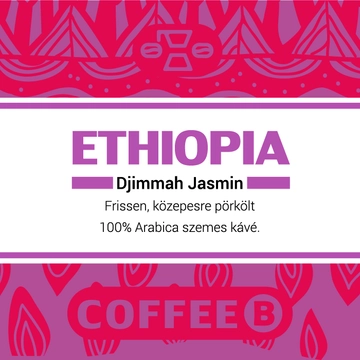 Ethiopian Djimmah Jasmin szemes kávé