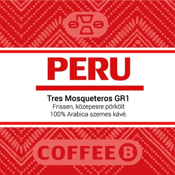 Peru Tres Mosqueteros szemes kávé